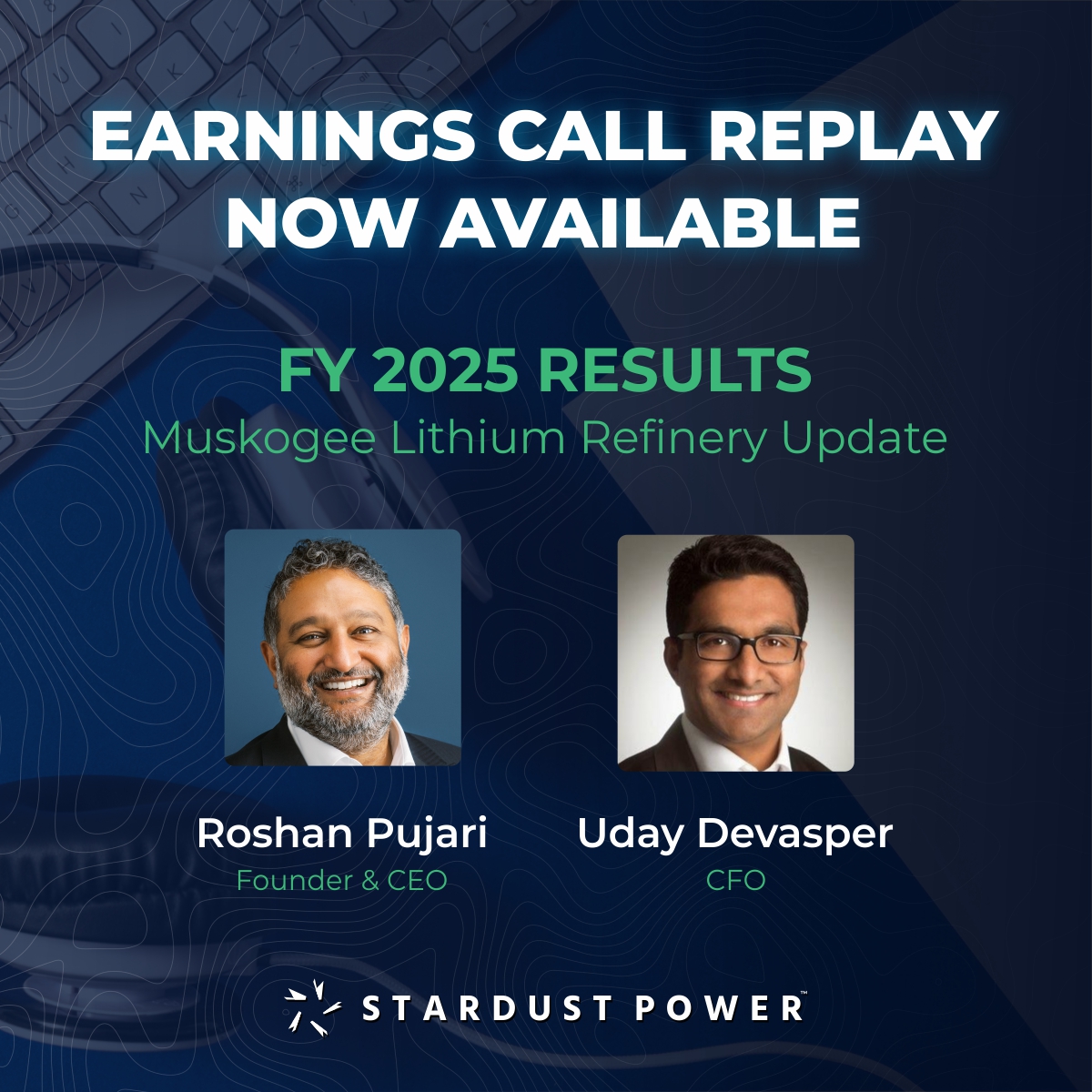 Stardust Power (NASDAQ: SDST) tweet media