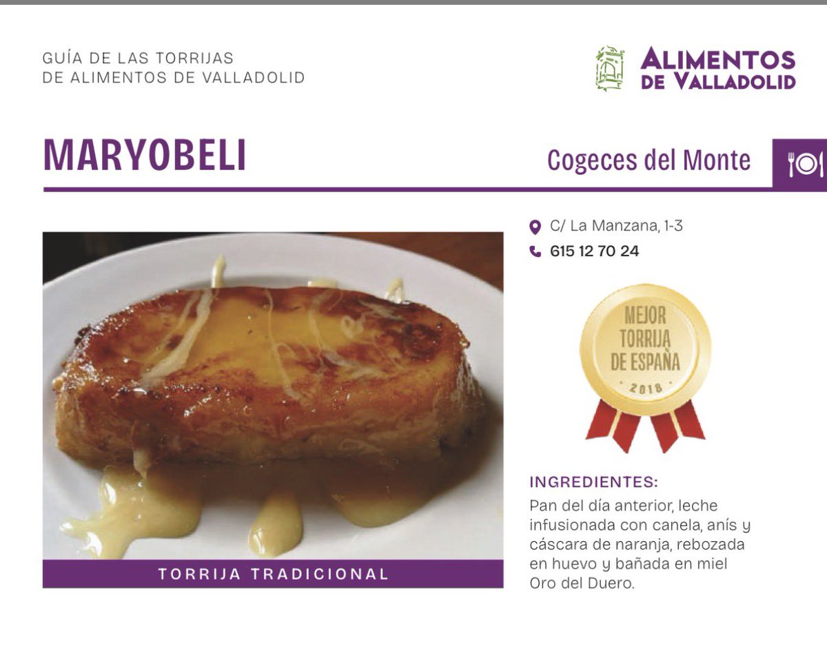 Yolanda Martin Casa R. Mesón Maryobeli tweet media