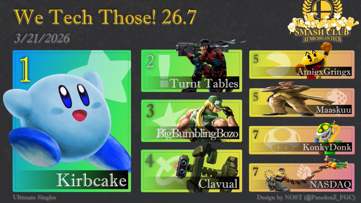 Upper Peninsula Smash! tweet media