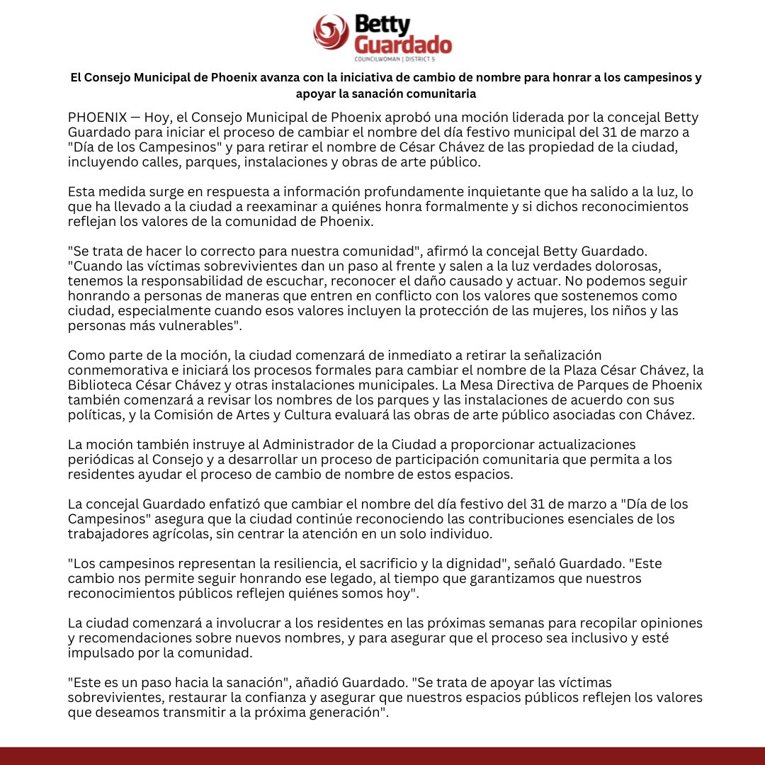 Councilwoman Betty Guardado - District 5 tweet media