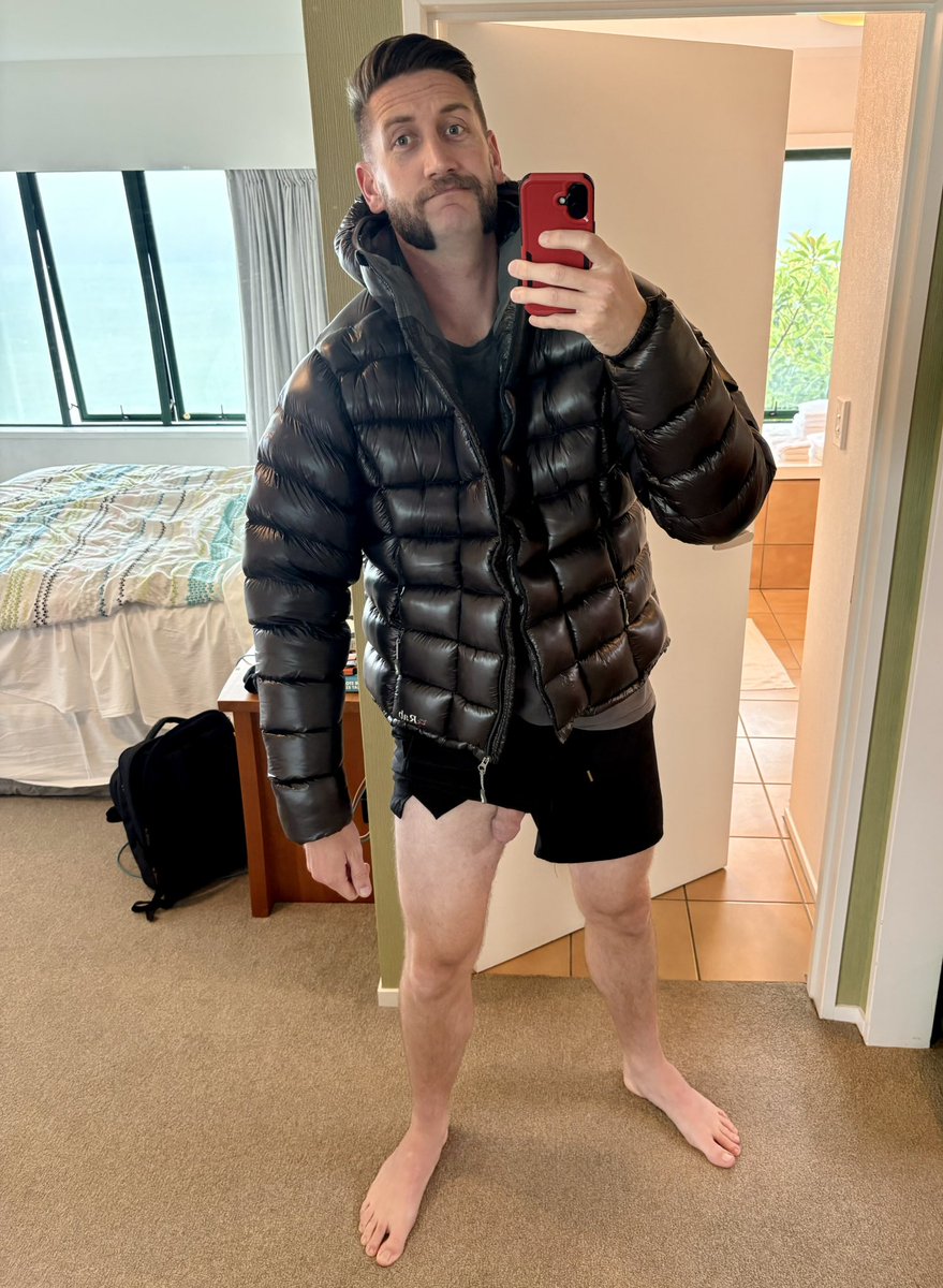Overfilled Rab Infinity on vacation. Are my shorts too short? 😜