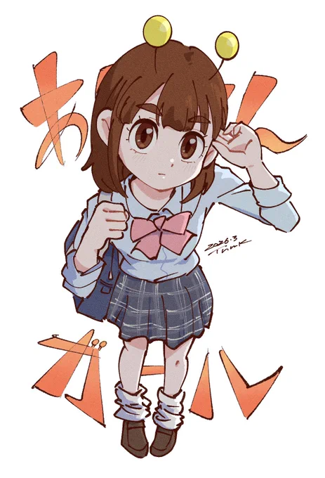 ありえんJK #ありえんガール #創作 #oc