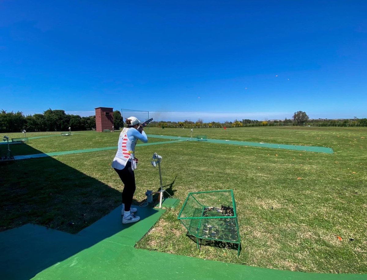 USAShooting's tweet image. Skeet team in Morocco 🇲🇦

#windy #tangier #issfworldcup #shotgun