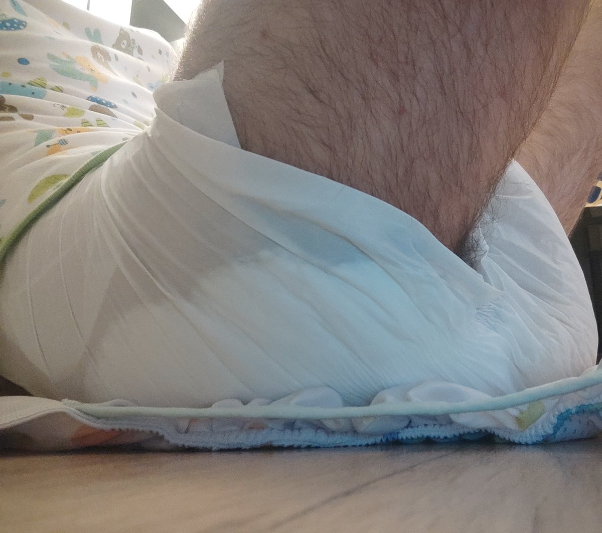 cozydiaper's tweet photo. Es posible que después de hacer la foto me haya hechó más pipí y popó https://t.co/eFxZGxdbye