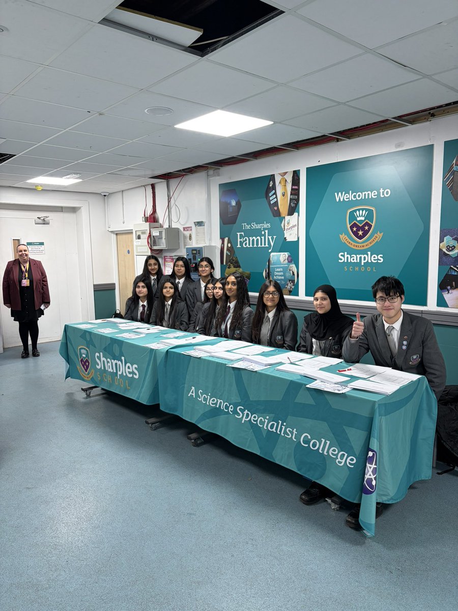 Sharples School tweet media