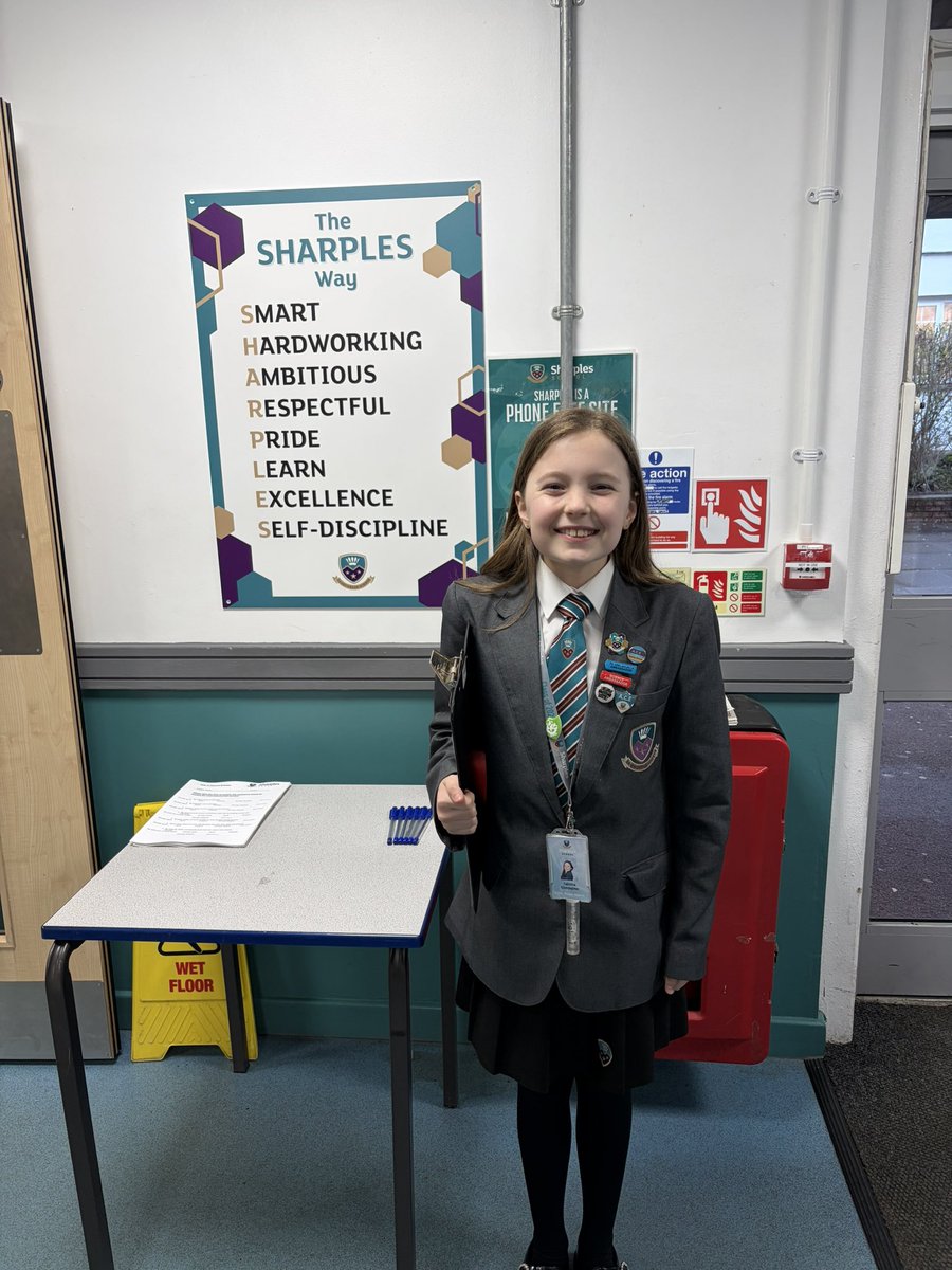 Sharples School tweet media