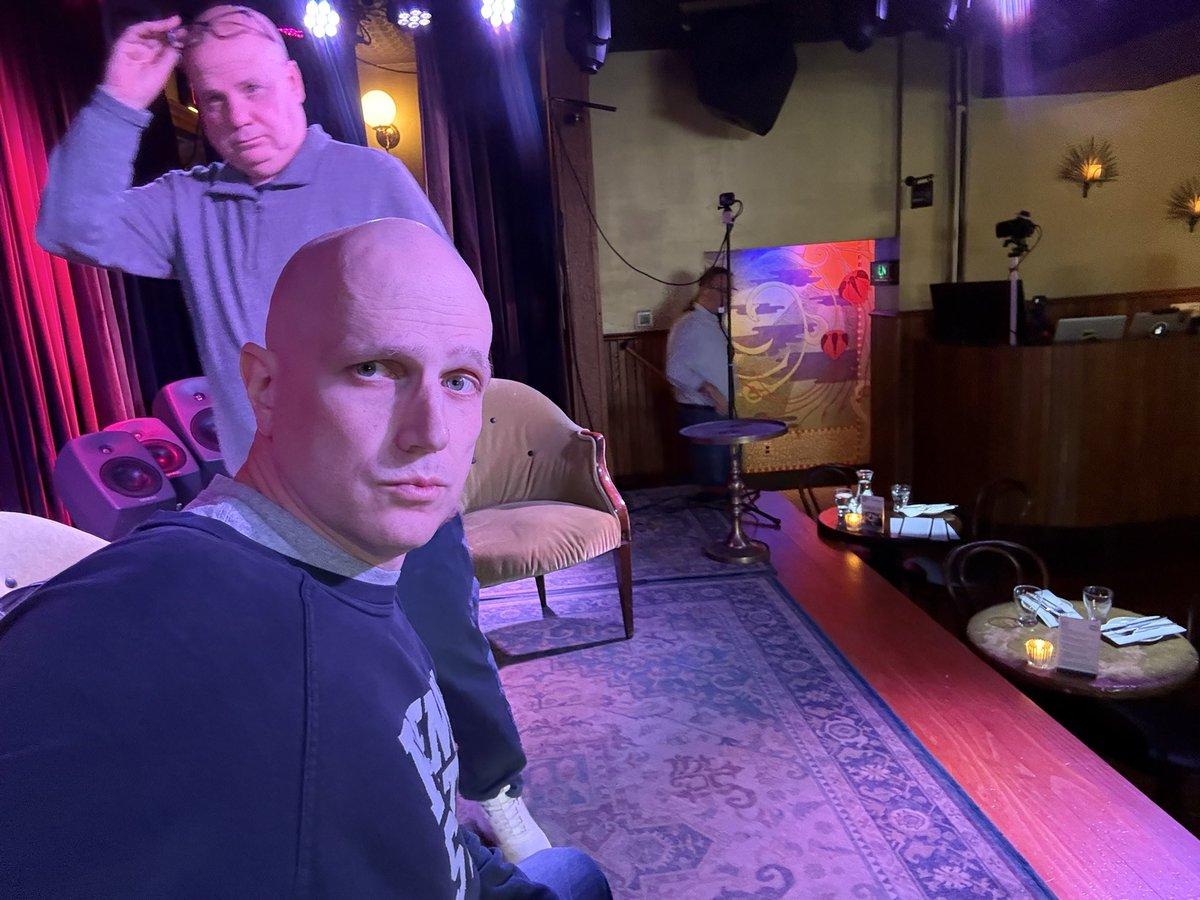 Prepping the stage at Pine Grove Hall to talk Spring ball &amp; the diversity of paths to playing for Penn State in 2026 with 3 Nittany Lions courtesy of <a href="/HVU_Insider/">HVU Insider</a>.

First run thru a series we’ll run all offseason. Come on out &amp; join us.

Back at it next Thursday (4/2) at 6pm!