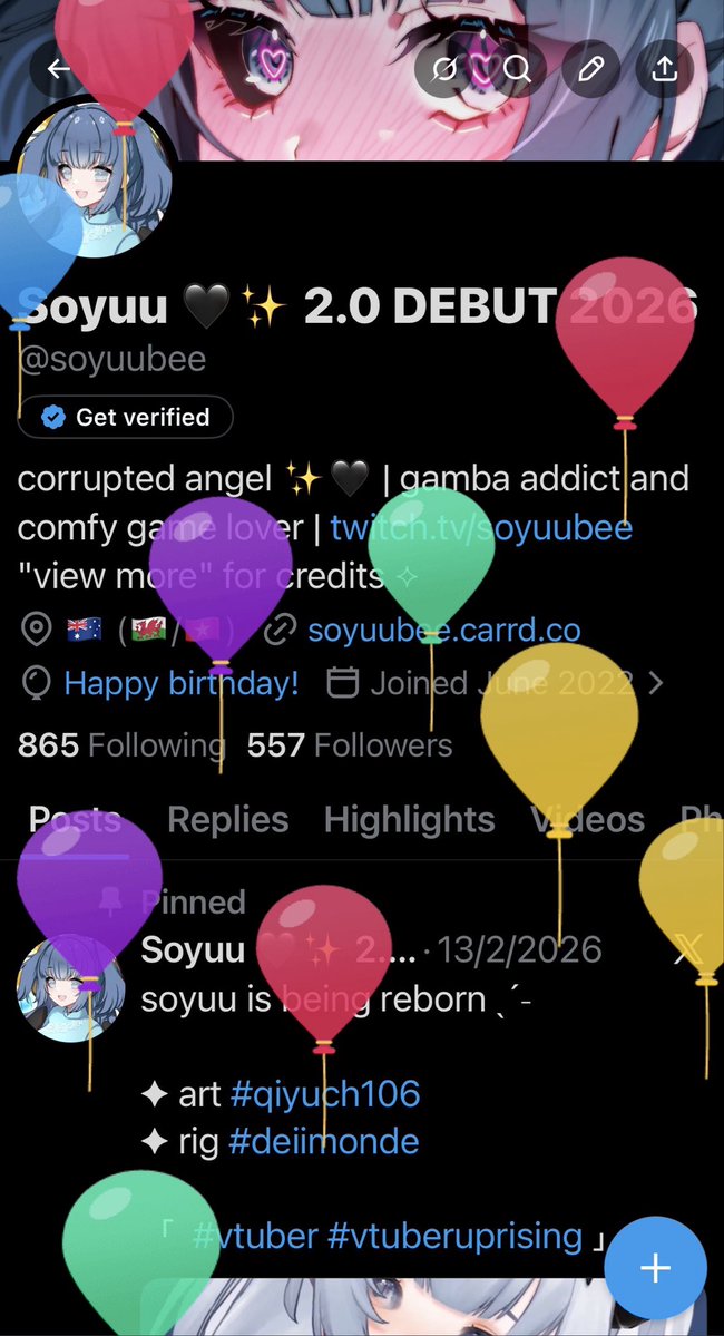 Soyuu 🖤✨ 2.0 DEBUT 2026 tweet media