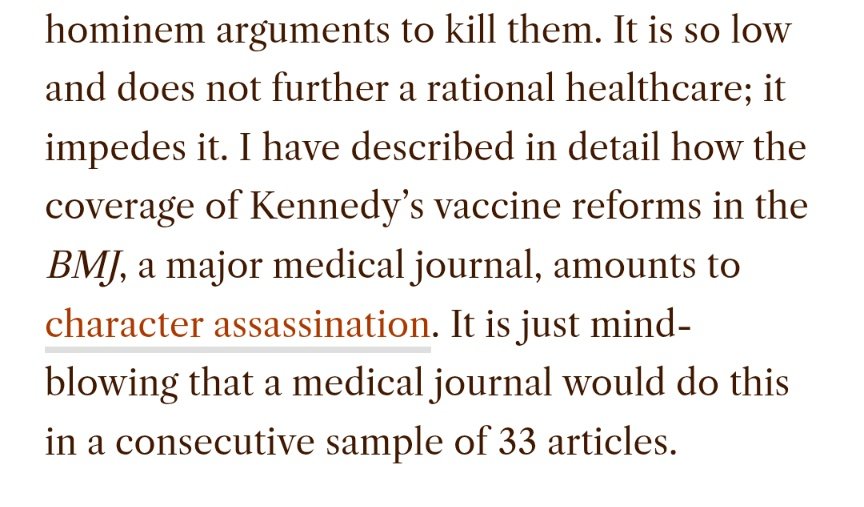 Jikkyleaks's tweet photo. I can tell you @pgtzsche1 why the @bmj_latest character assassinated @SecKennedy.

Because they are funded by GSK and Merck who make huge profits from vaccines. 

@KamranAbbasi does their bidding.

It's been going on since @DrAndyWakefield, but you never believed him. 

#BMJgate https://t.co/pydH1snYpX