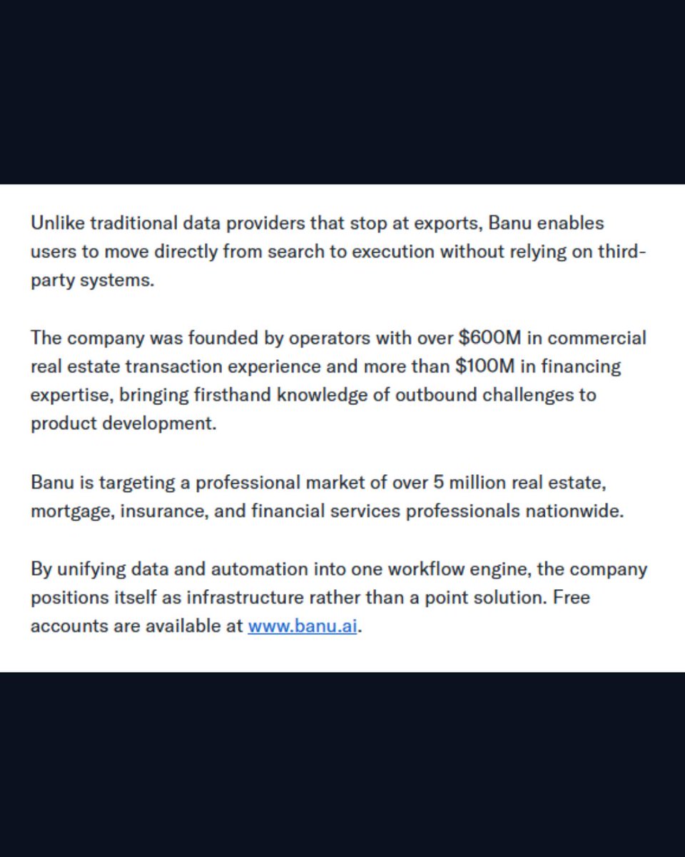 builtforbrokers's tweet photo. Stop stitching tools together.

Everything you need. One platform.

Try it free.

#BanuAI #SalesTools https://t.co/lQDpMEYQVo