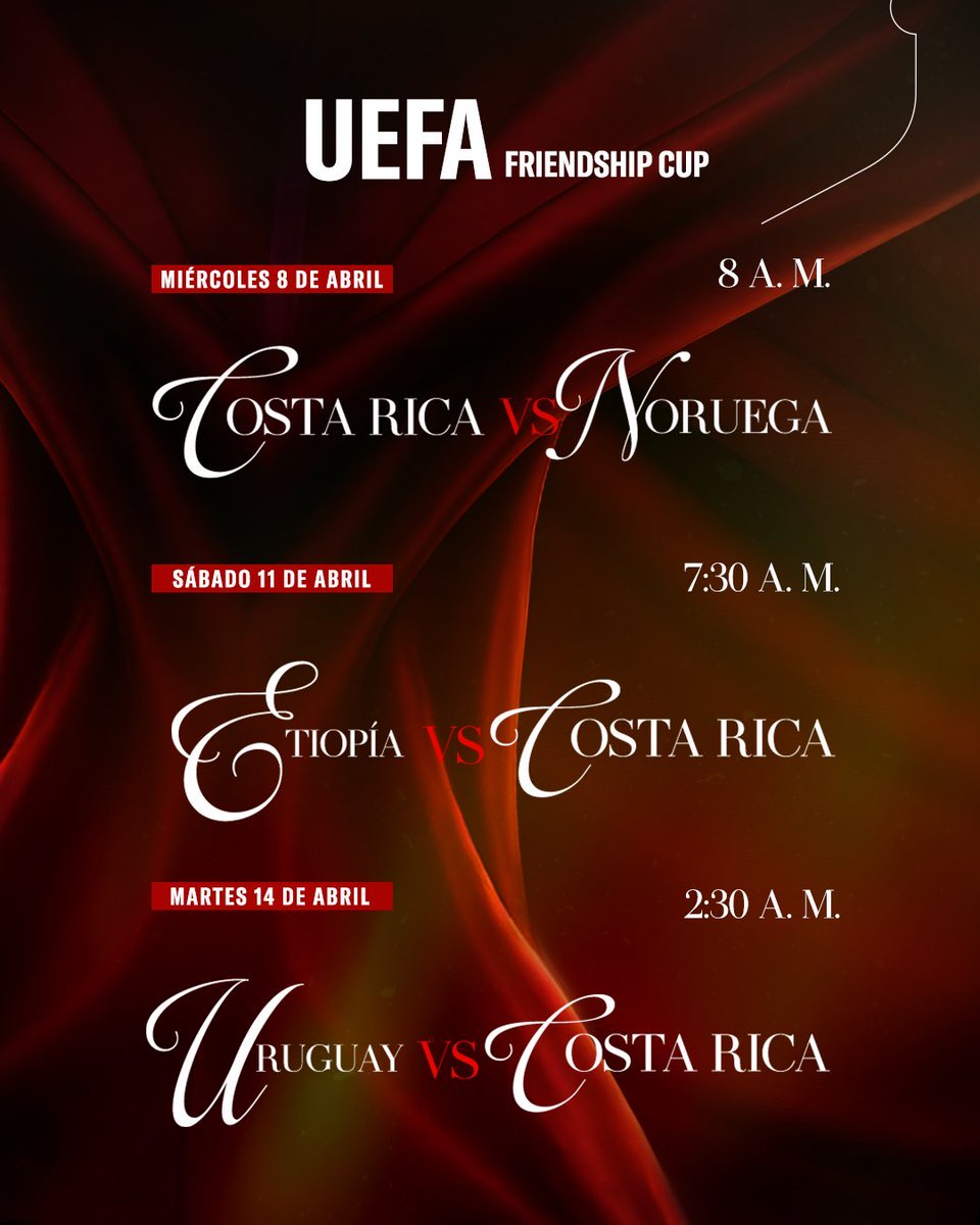 UNCAF / Oficial tweet media