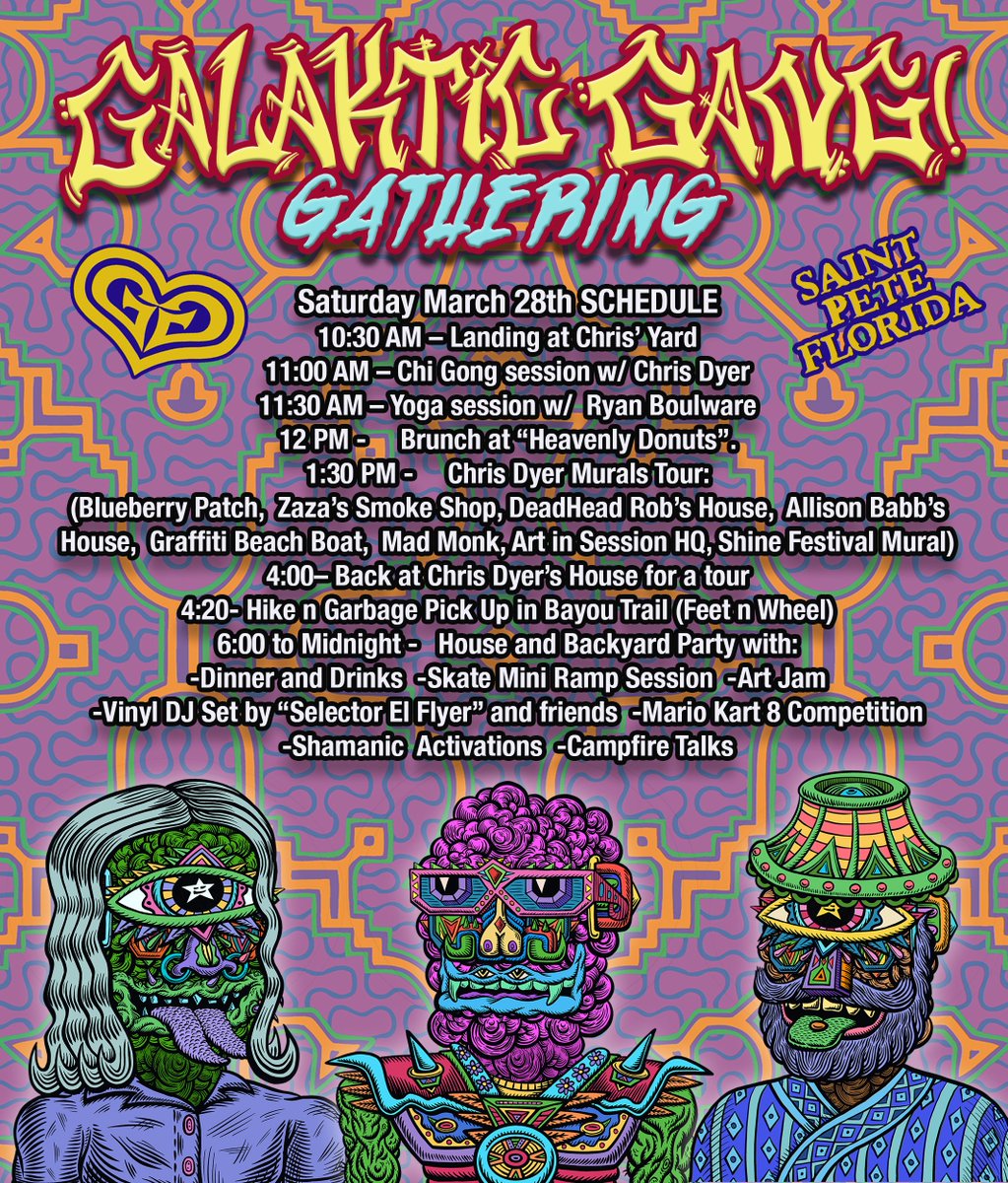 Galaktic Gang tweet media