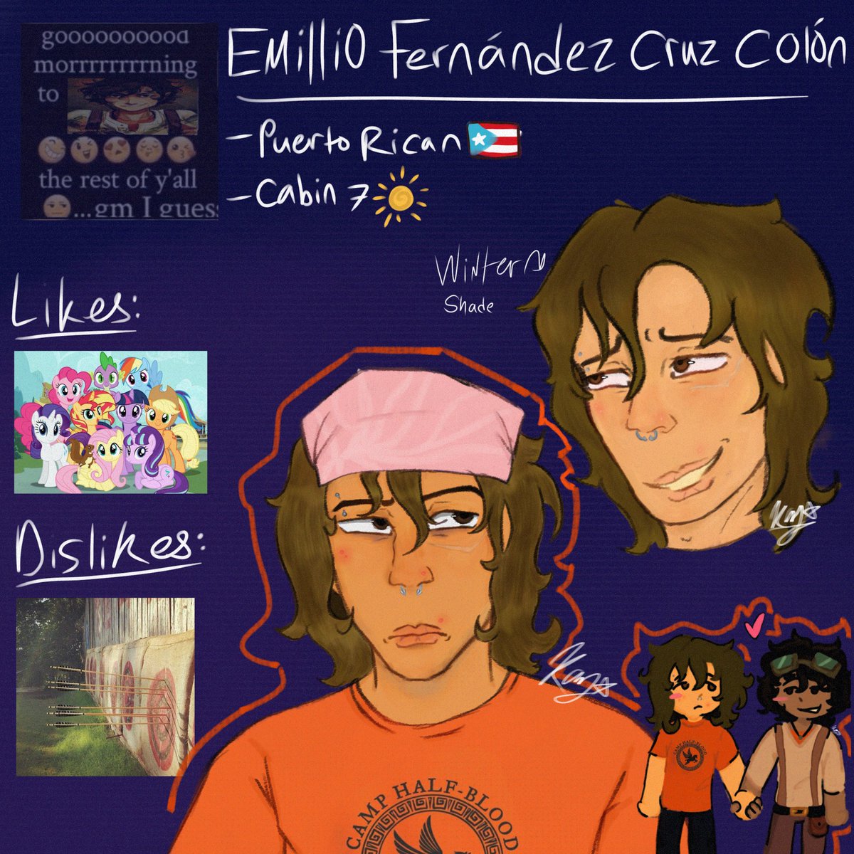 K4Z1C0's tweet photo. My pjo oc Emilio 🥹🥹
#pjo #leovaldez #oc #pjooc #mlp https://t.co/nw0YksYZ1D