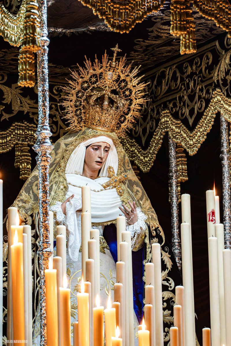 DoloresdelCerro's tweet photo. 🕯️ Nuestra Señora de los Dolores a la luz de las velas en el altar de su triduo doloroso

¡Ruega por nosotros!

📸 @RomaMacarena https://t.co/tlfel84yfF
