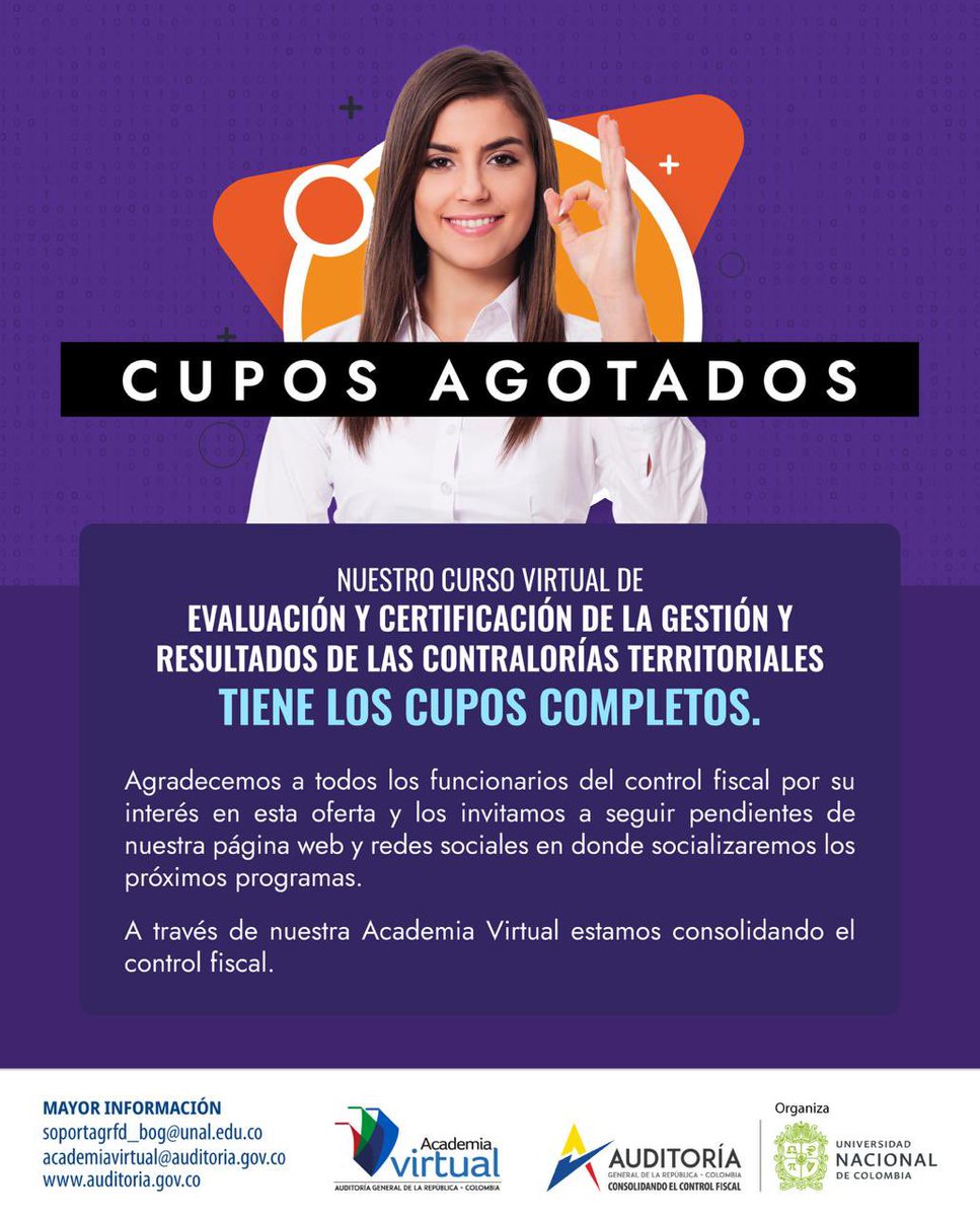 Auditoría General de la República tweet media