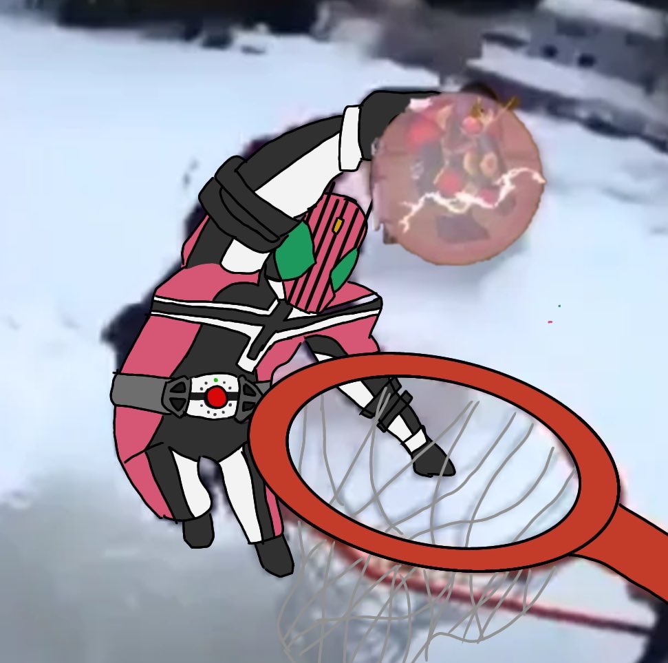 YokaiRiderVT's tweet photo. KAMEN RIDER KUUGA SLAM DUNK‼️ https://t.co/DNuawfU3yA