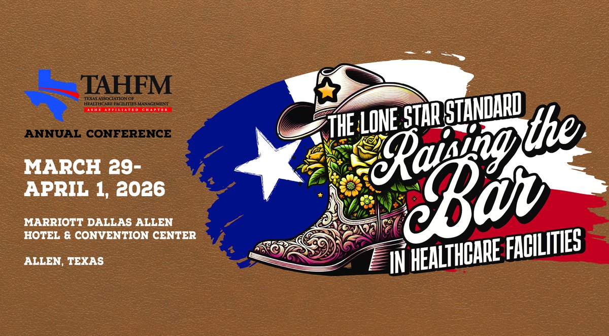 The 2026 TAHFM Annual Conference is just days away and we can't wait. Leave a comment if we'll see you in Allen! 

🗓 March 29 – April 1, 2026
📍 Marriott Dallas Allen Hotel &amp; Convention Center

tahfm.org/page/ac2026con…

#TAHFM #TAHFMAnnualConference #HFM
