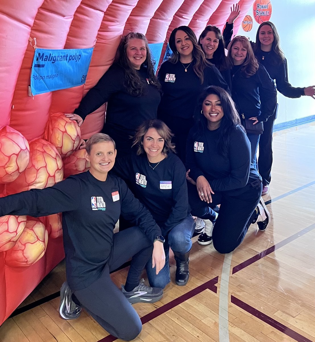 NCCRTnews's tweet photo. Colin the giant inflatable colon went on tour this month! The Nevada Cancer Coalition, an ACS NCCRT member, brought education, at-home screening kits &amp; awareness across the state. Learn more: https://t.co/y9P17M54Be #ColorectalCancer #CancerAwareness #ScreeningSavesLives https://t.co/aDxRaNbihU