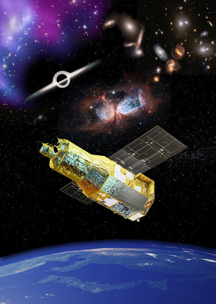 【宇宙】10年前の今日、2016年3月26日、日本の6代目X線天文衛星「ひとみ」に異常回転が発生、通信が途絶してしまいました。その後の解析から、回転により分解してしまったことが明らかになっています。運用終了となってしまいましたが、現在は後継機XRISM(右画像)が活躍中！
Credit: JAXA