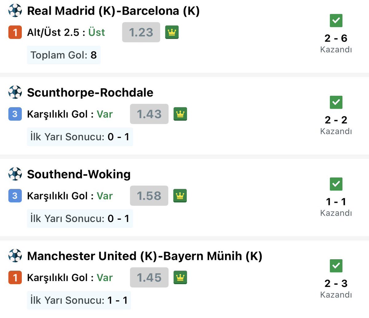 4 MAÇ YETER tweet media