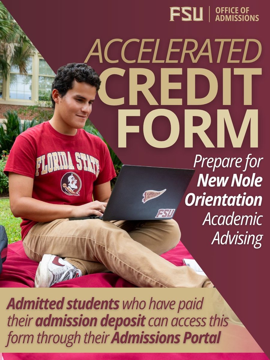FSU Admissions tweet media