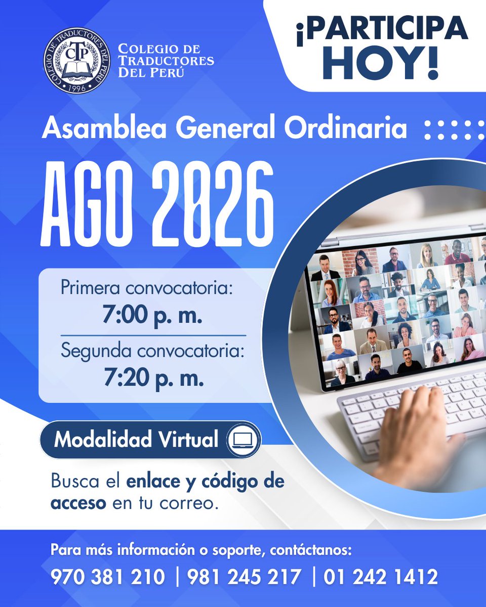 Colegio de Traductores del Perú - CTP tweet media