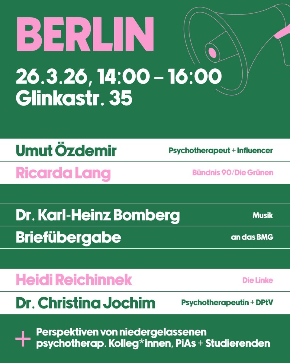 DavidJPieper1's tweet photo. Morgen ist es endlich soweit: wir treffen uns um 14 Uhr zur Kundgebung in der Glinkastr. 35 und können uns und unseren Forderungen vor dem BMG Gehör verschaffen! https://t.co/832cxCIwMC