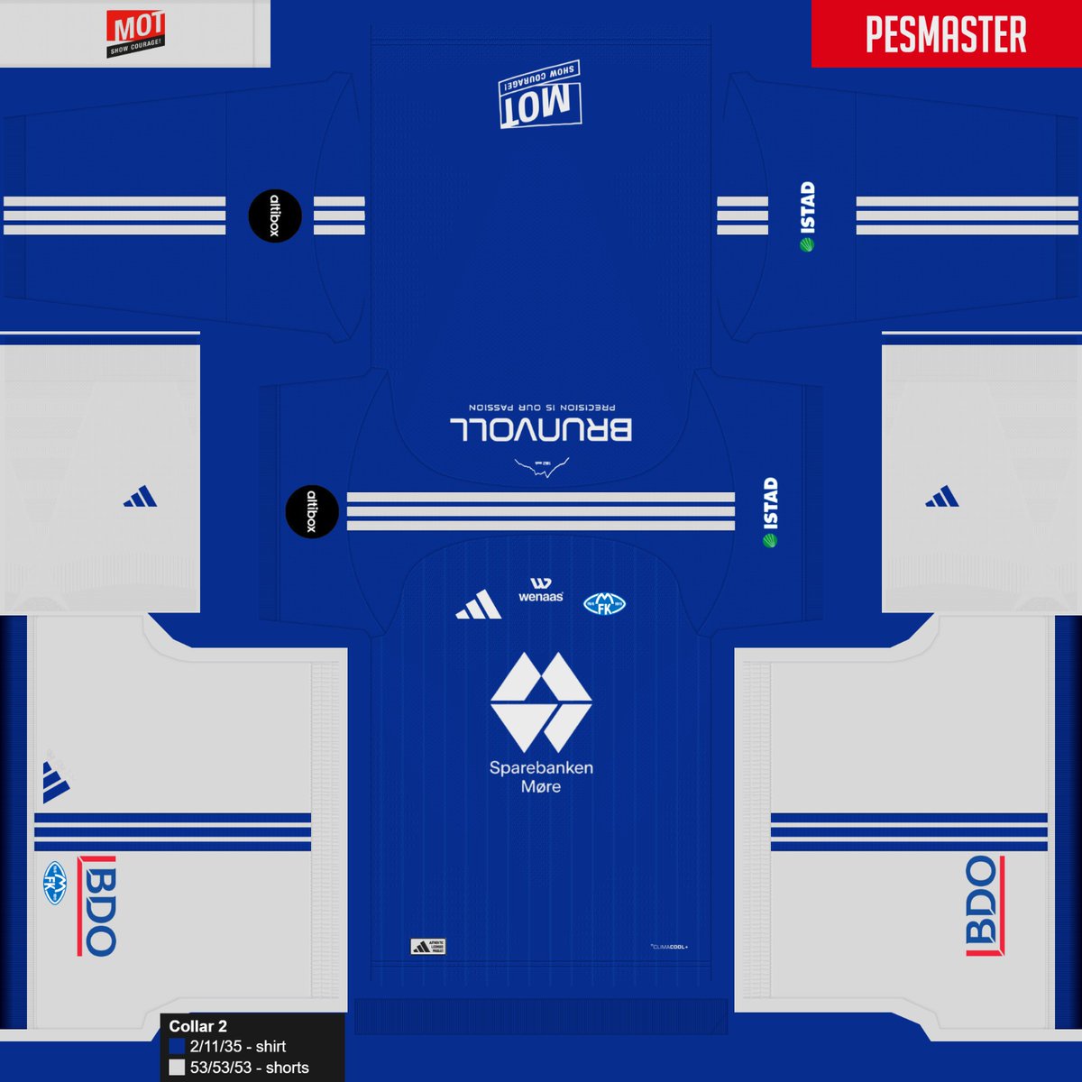 VictorM14377650's tweet image. FK MOLDE KIT 26
#pesmaster #efootball #efootball26 @Molde_FK