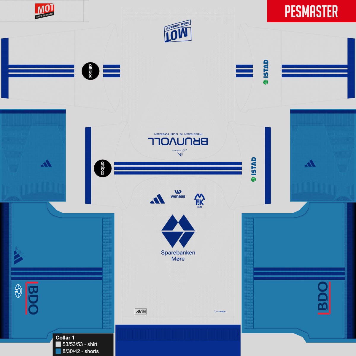 VictorM14377650's tweet image. FK MOLDE KIT 26
#pesmaster #efootball #efootball26 @Molde_FK