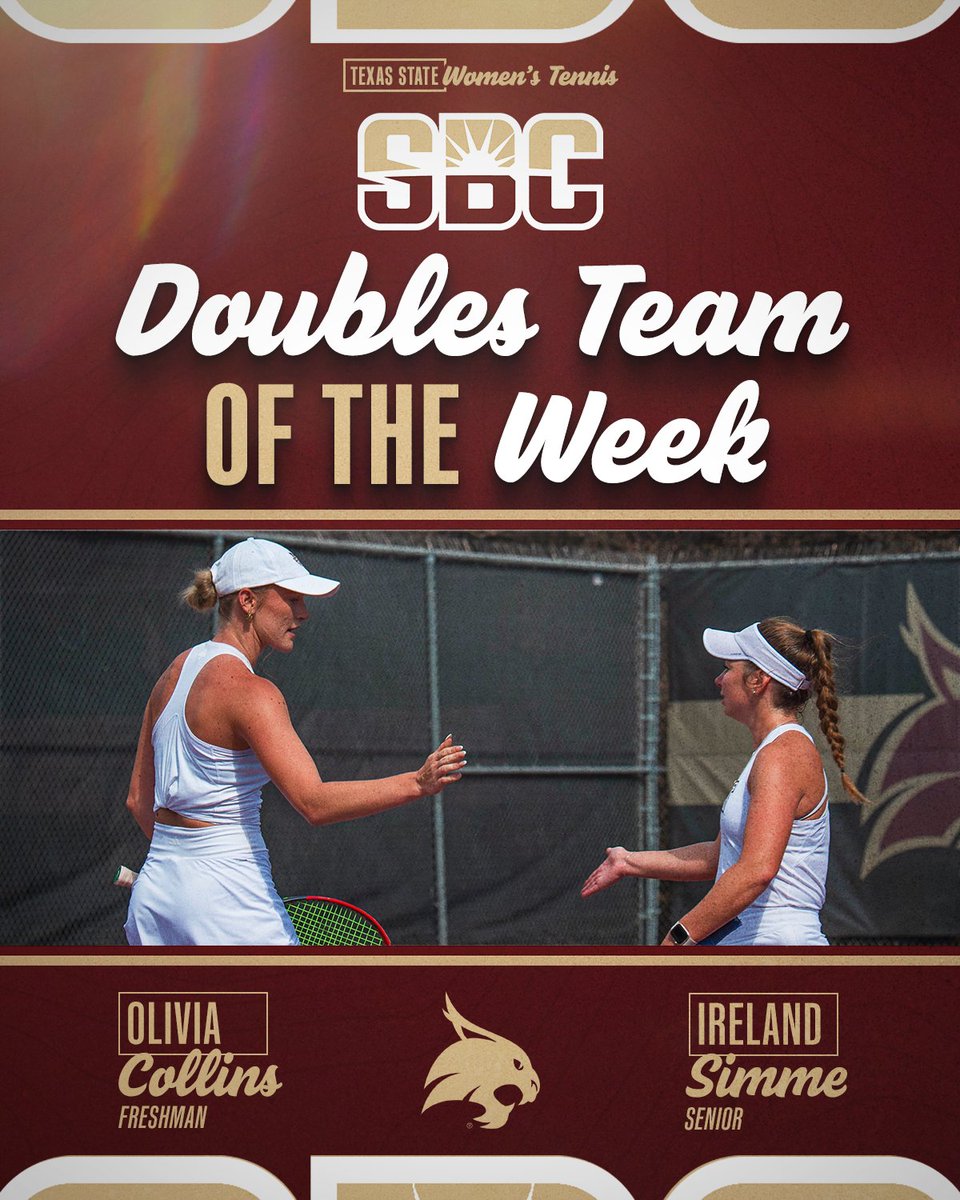 Texas State Tennis tweet media
