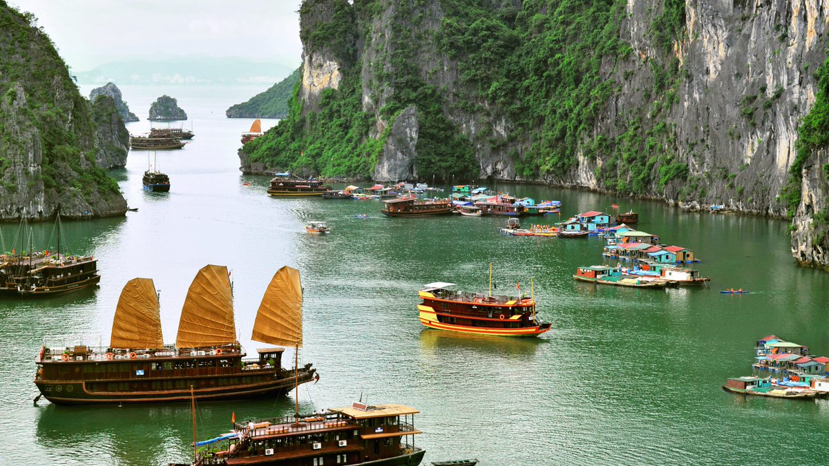 Dolanoocom's tweet photo. Liburan ke Vietnam belum lengkap tanpa jelajah Ha Long Bay

Naik kapal, susuri gua, kayak di antara pulau, dan nikmati view yang bikin speechless 😍

Ini bukan sekadar trip — ini pengalaman hidup https://t.co/GlF50Zu6Wt