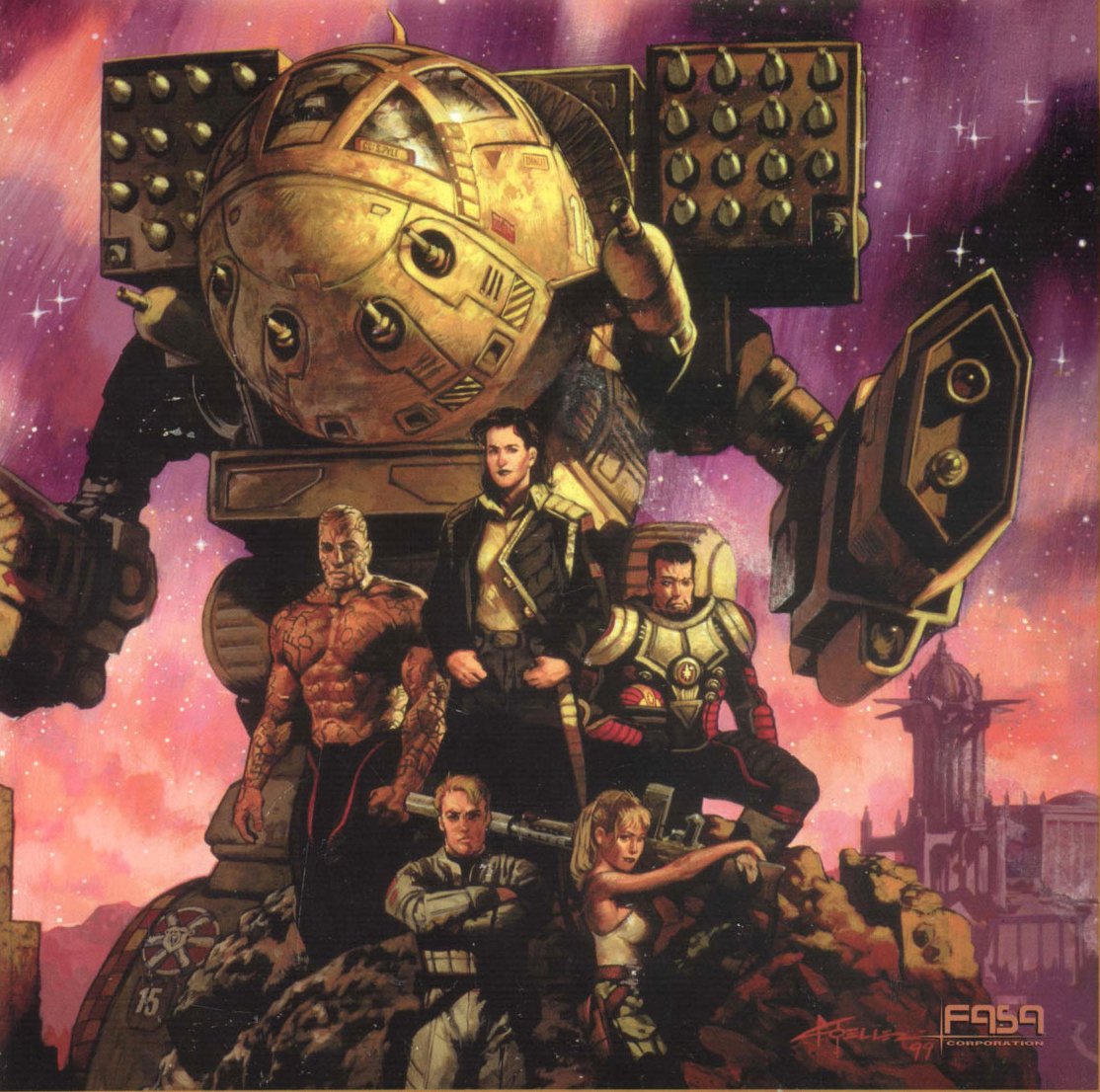 Ganglosaxonnne's tweet image. In #Battletech the Battlemech is the king of the battlefield, a fighting machine capable of battle in any terrain, wielding incredible firepower, and possessing an incredible suite of detection systems, a giant of war under the control of a single person: The MechWarrior. 1/11