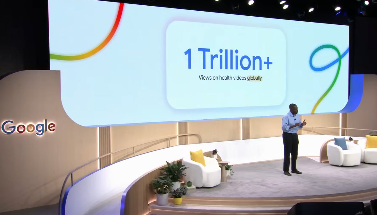 Google for Health tweet media