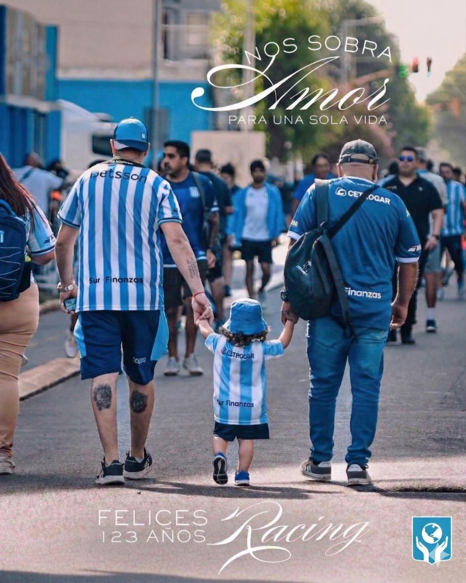 Desde sus orígenes, <a href="/RacingClub/">Racing Club</a> construyó una identidad única: la de un Club que nunca se conformó, que hizo del compromiso y la pasión su bandera, y dejó huellas imborrables.

Reafirmamos el compromiso de cuidar su legado y sus valores, sin perder su esencia.

Felices 123 🩵