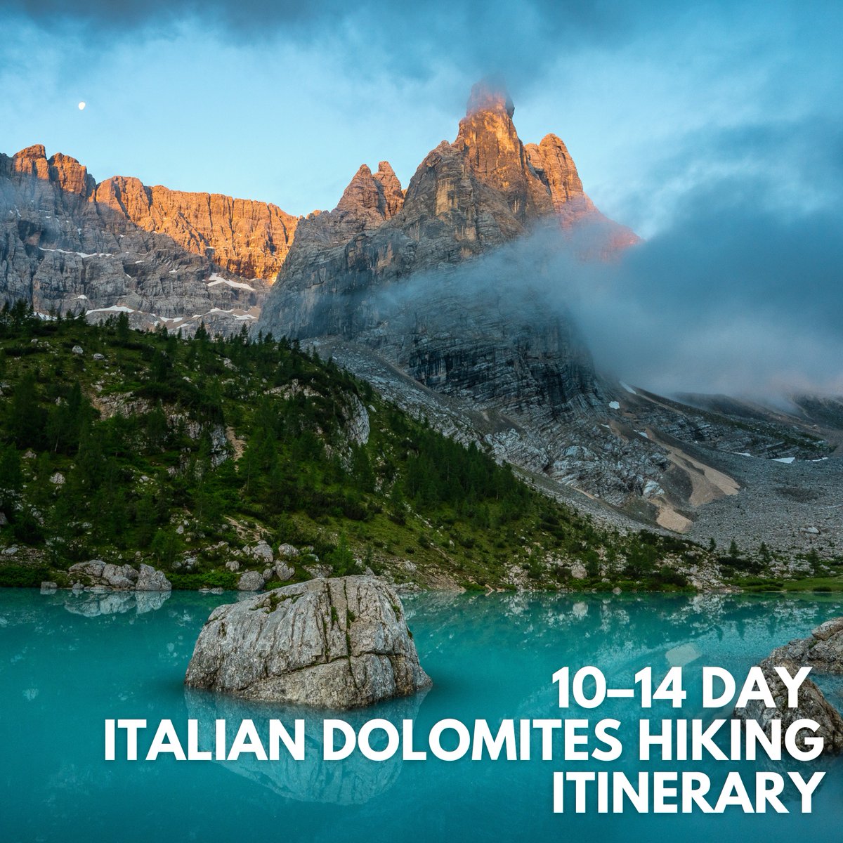 Fr33Water's tweet photo. https://t.co/iSWw1cK4j4 | A 27-page digital guide to hiking the Italian Dolomites and Alta Via 4 — built from a real 10–14 day trip. Covers acclimation, pre-trek hikes at Seceda and Lago di Braies, a full day-by-day AV4 route breakdown, rifugio booking, photo spots https://t.co/HiIQzzM6ln
