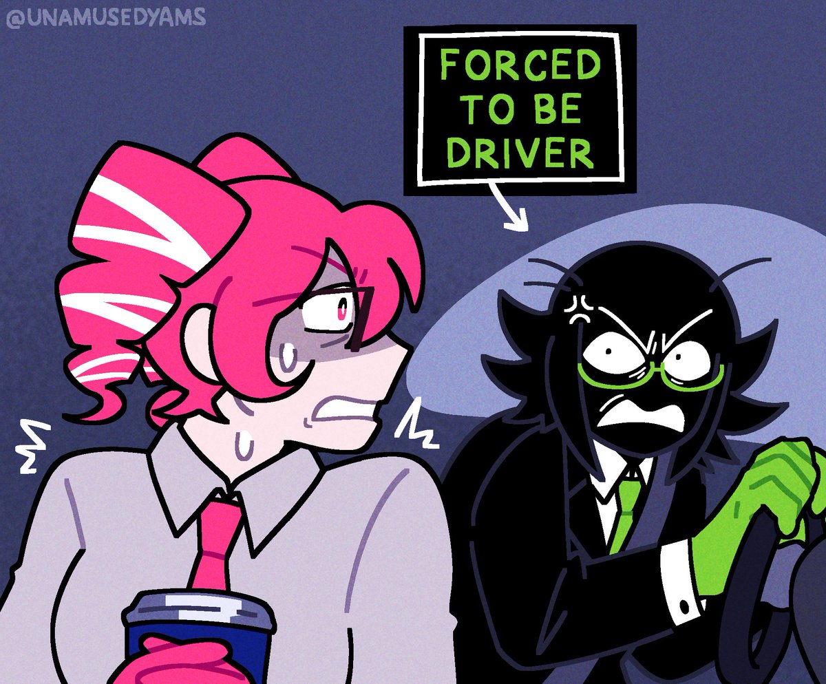 unamusedyams's tweet image. Carpooling (Part 3/4)
#anothercup #mikuteto