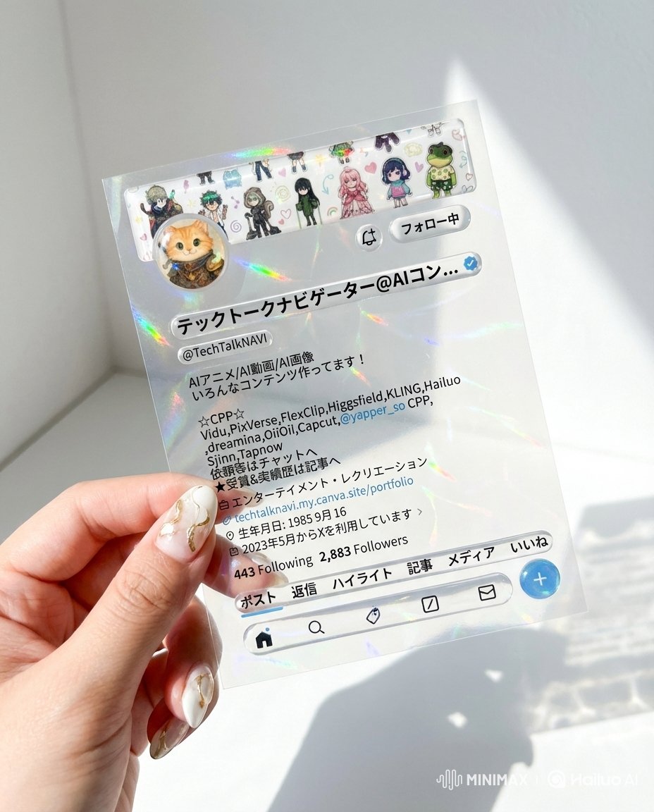 テックトークナビゲーター@AIコンテンツクリエイター tweet media