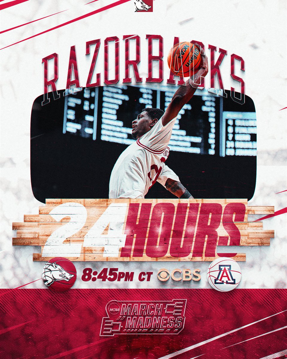 RazorbackMBB's tweet photo. So close I can taste the sweetness. 🍭 https://t.co/mA4rWIYEw5