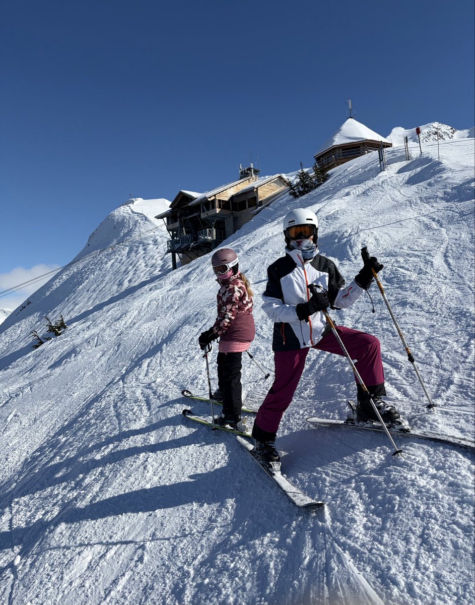 #Alyeska Alaska has some STEEPS!  Took this right before we dropped into the double blacks on The North Face under the tram.