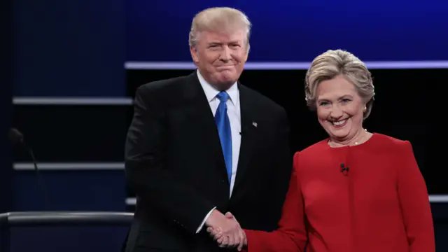 trendz_br's tweet photo. 🧵Em 2016, as pesquisas davam Hillary como favorita absoluta. Enquanto isso, os mercados preditivos já mostravam Trump crescendo. Quem apostou contra as pesquisas faturou muito. Por que isso acontece? https://t.co/uuQO88iC79