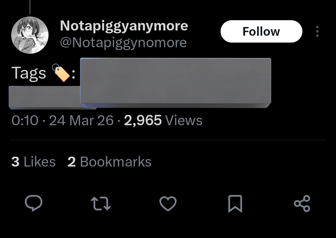 su ⛧ #1 nora fan tweet media