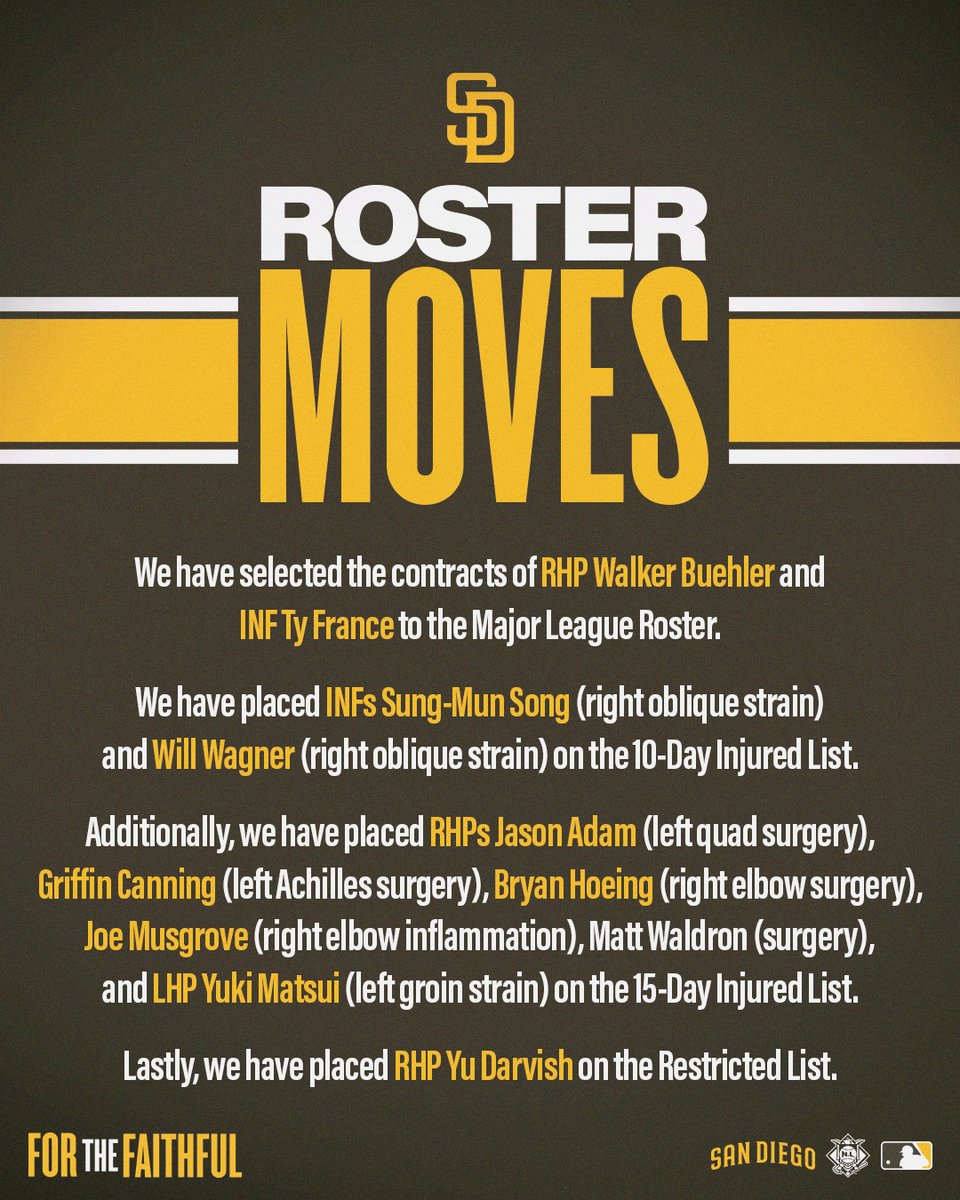 San Diego Padres tweet media