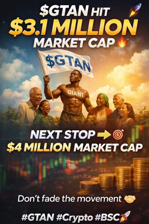 It's happening so fast

$GTAN is everywhere