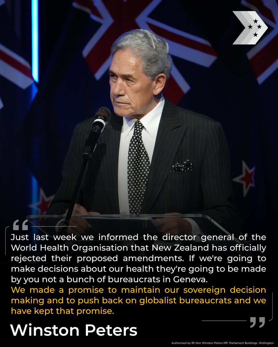 New Zealand First tweet media