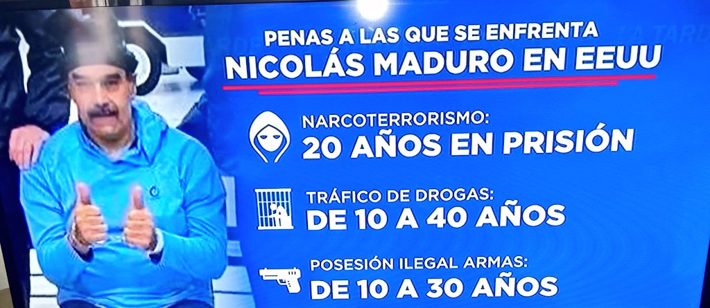 CesarPerezVivas's tweet photo. 20, 30, 40 años... las cuentas de la justicia internacional no fallan. Es una vergüenza nacional que quienes usurpan el poder enfrenten penas por narcoterrorismo mientras la nación se retuerce de hambre.

La justicia tarda, pero llega con la contundencia de un rayo. #25Mar https://t.co/XJmjHVRpob
