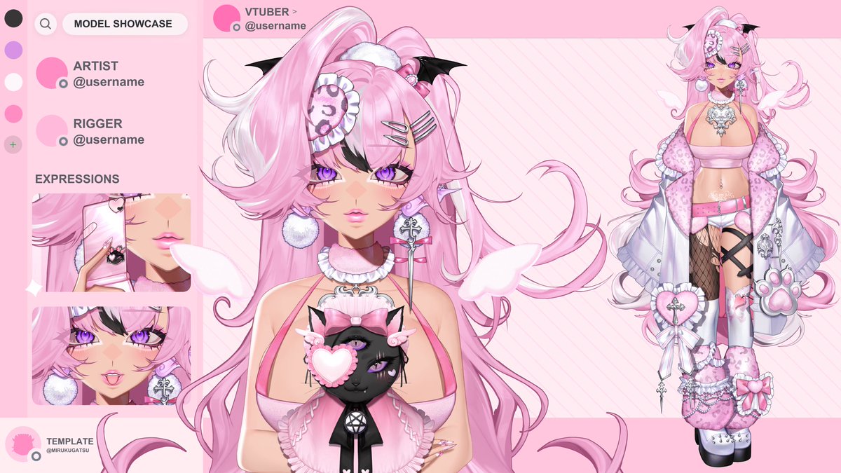 mirukudesigns's tweet photo. ♡ ⸝⸝ 𝓼𝓱𝓸𝓹 𝓻𝓮𝓵𝓮𝓪𝓼𝓮 : P2U .ᐟ discord vtuber model showcase ♡
⏔⏔⏔⏔ ꒰ ꣑୧ ꒱ ⏔⏔⏔⏔
🎀 new shop item ! more model showcases will be released soon . . . #vtuber #vgenshop https://t.co/DpHxogB7OP