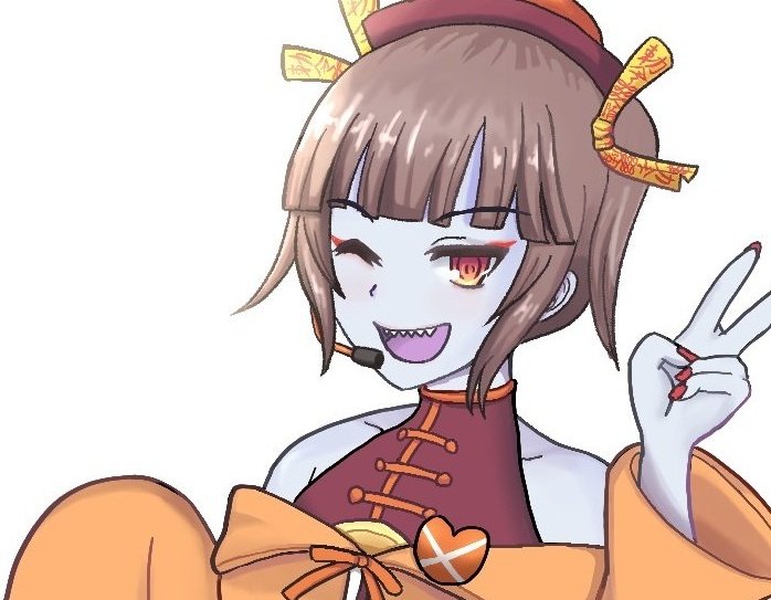 待多リラ バ美肉キョンシーVtuber　お絵かきスランプ克服中 tweet media