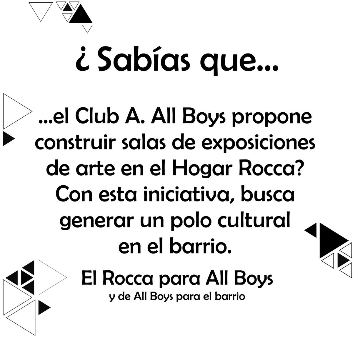 El Rocca para All Boys tweet media