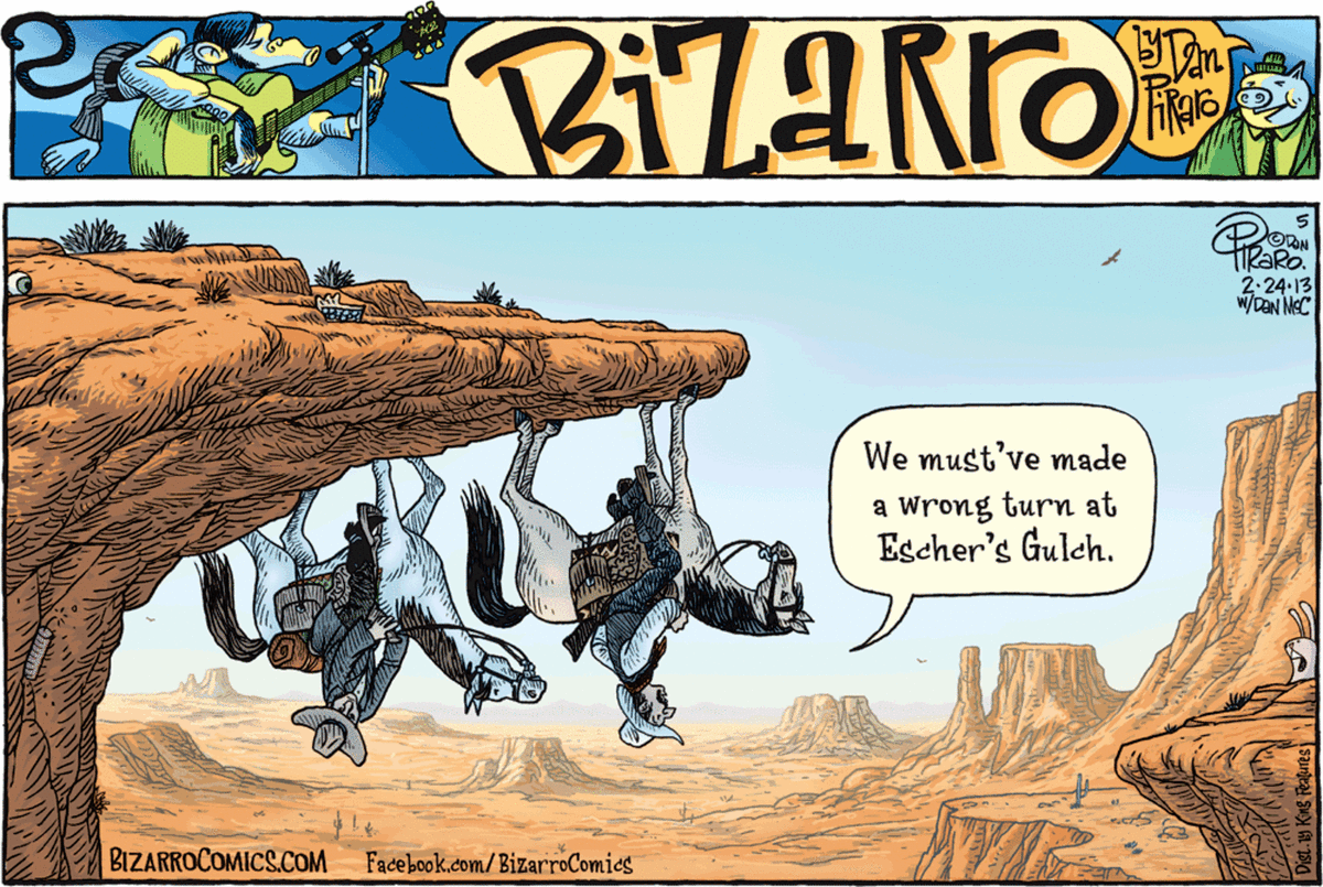 Mathematics.

This joke may appeal to mathematicians, or perhaps visual artists.