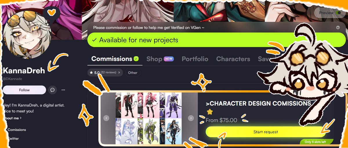 KannaDreh | on VGEN! tweet media